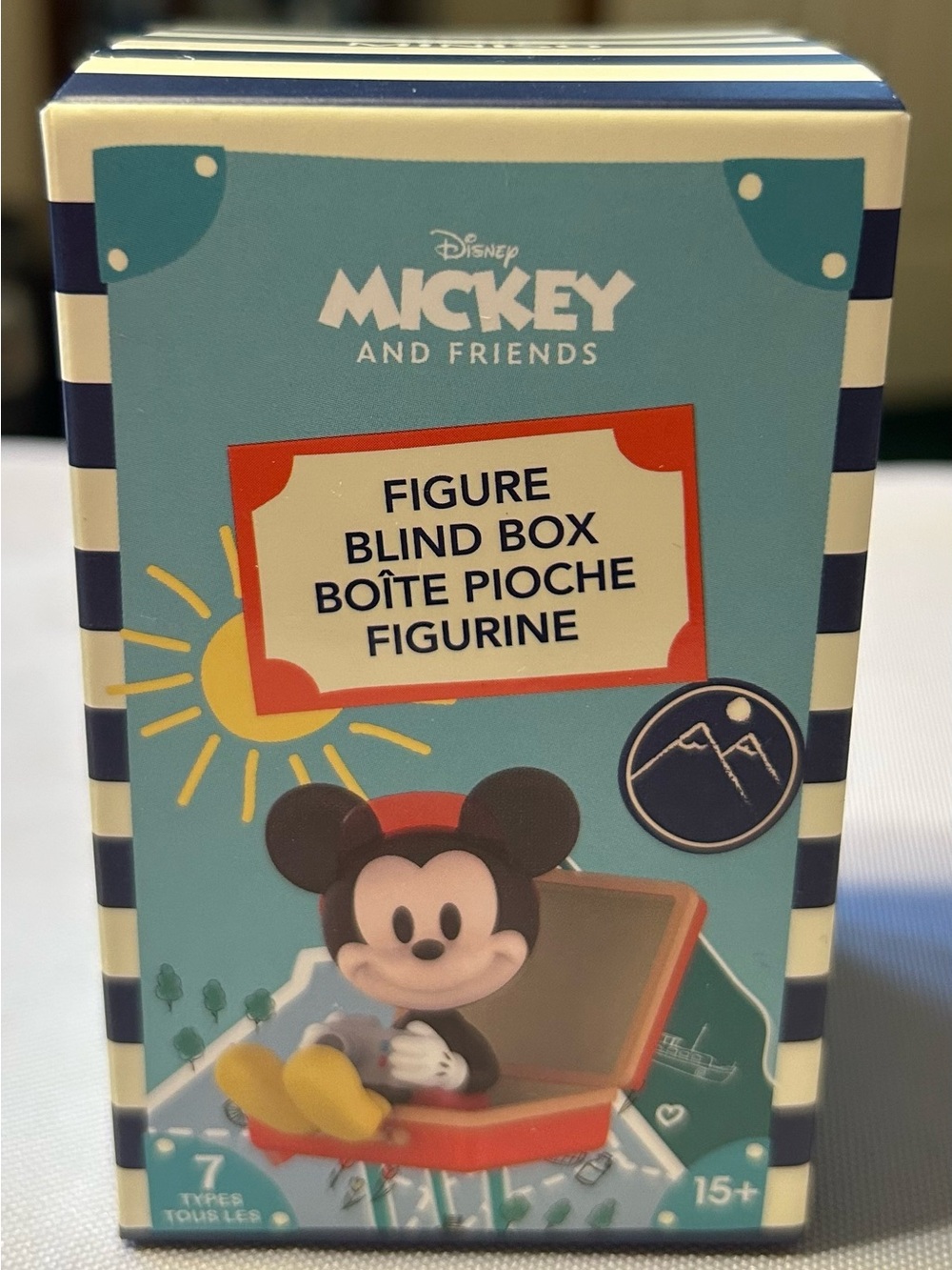 Disney Mickey and Friends Blind Box Figure – Blue Striped Pack
